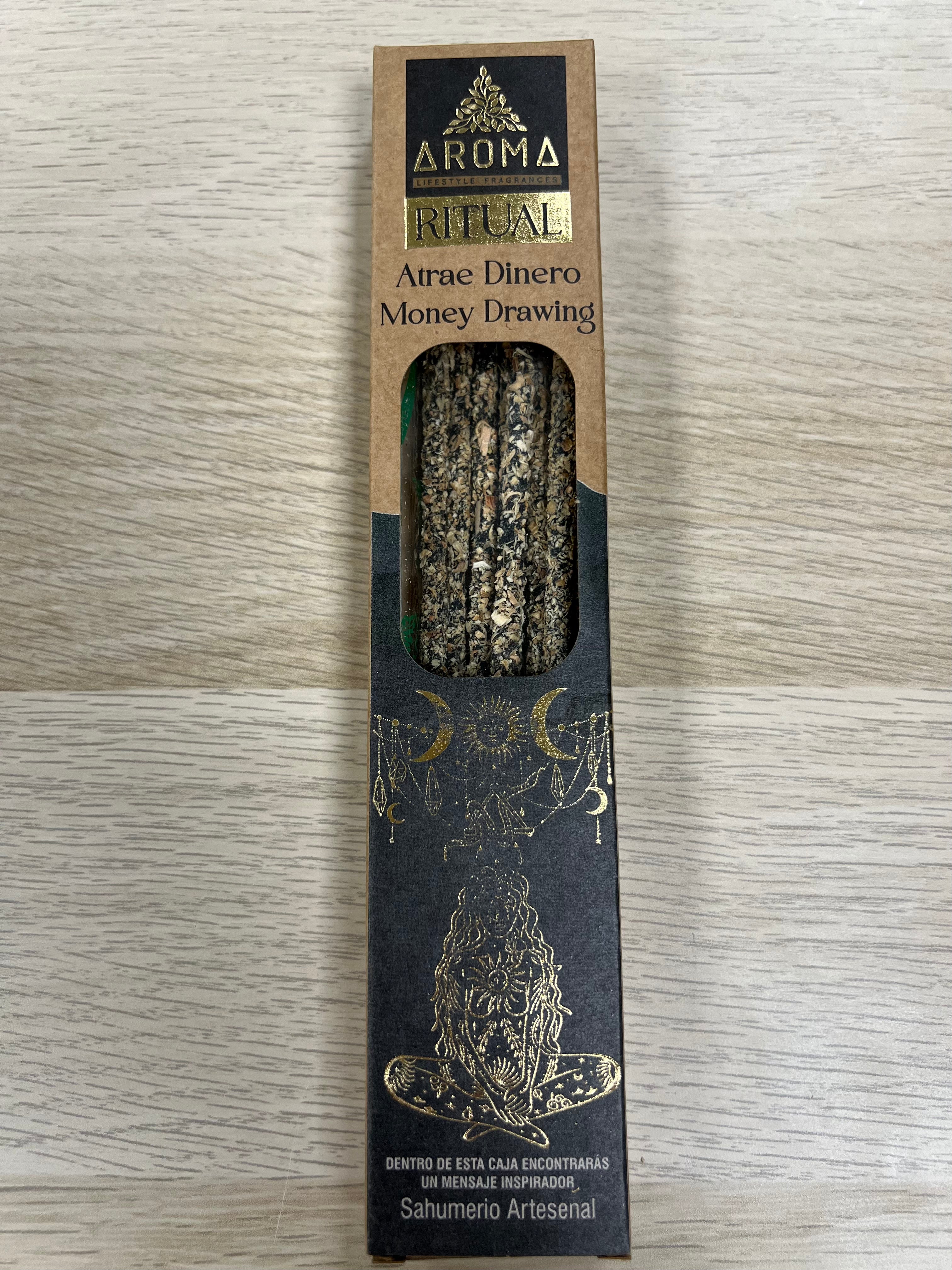 Incienso atrae dinero