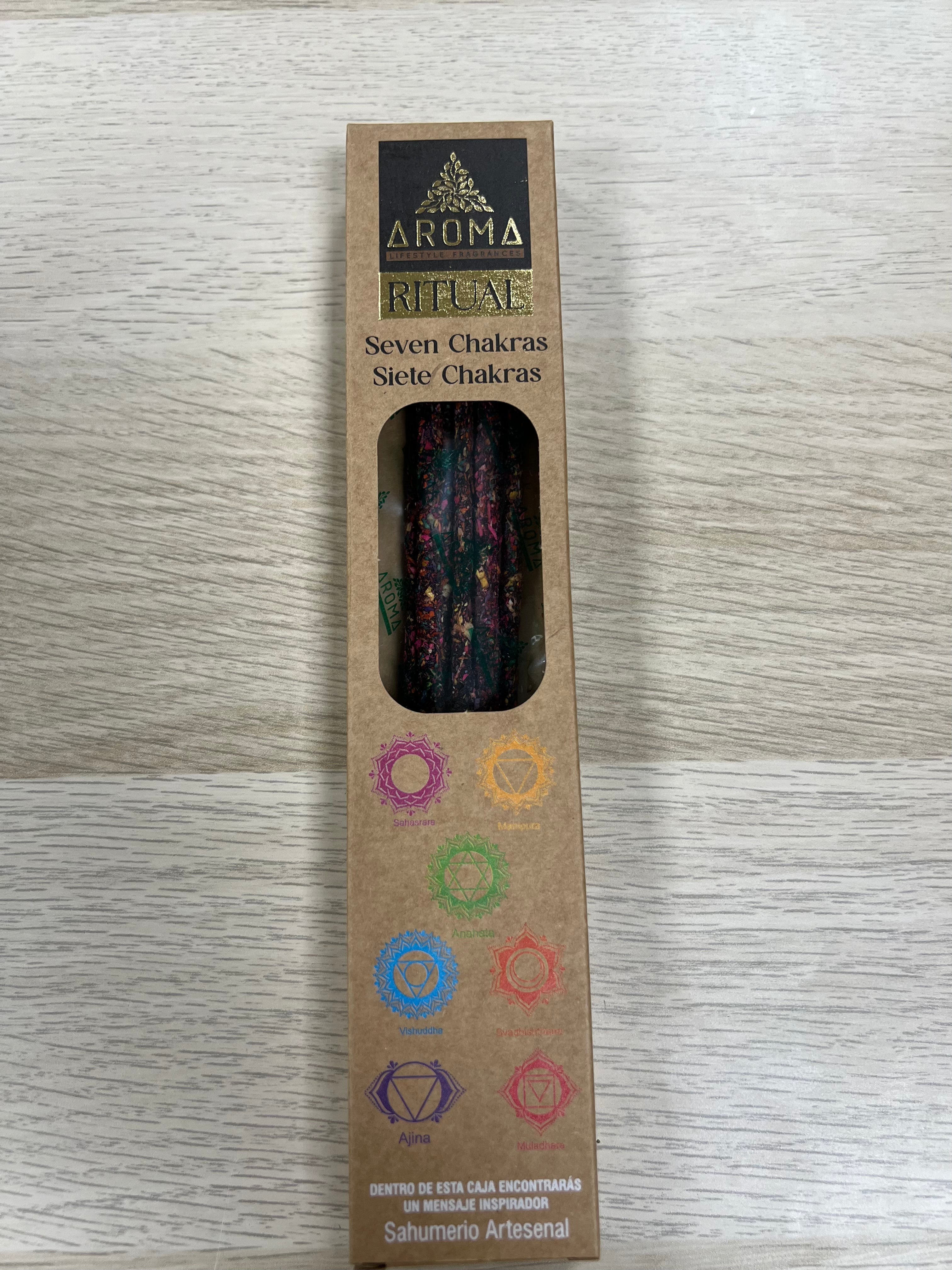 Incienso 7 chakras